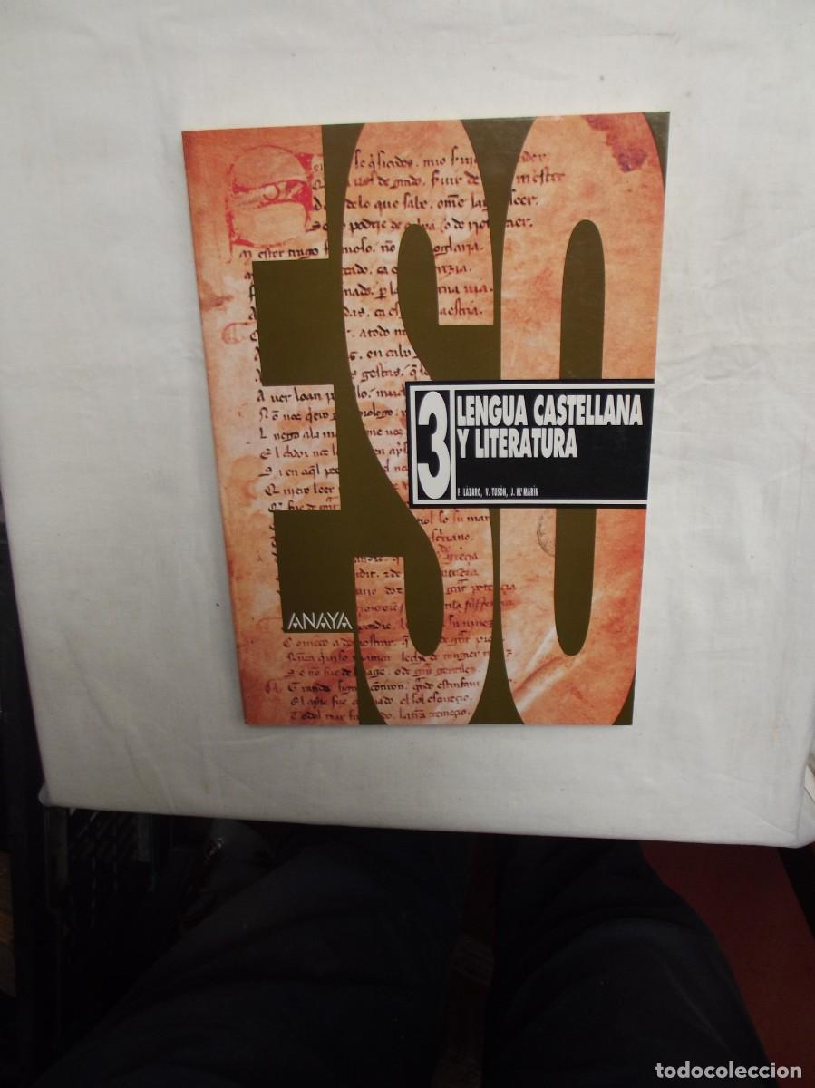 Livros em segunda m&atilde;o: LENGUA CASTELLANA Y LITERATURA 3 ESO POR F. LAZARO , V. TUSON