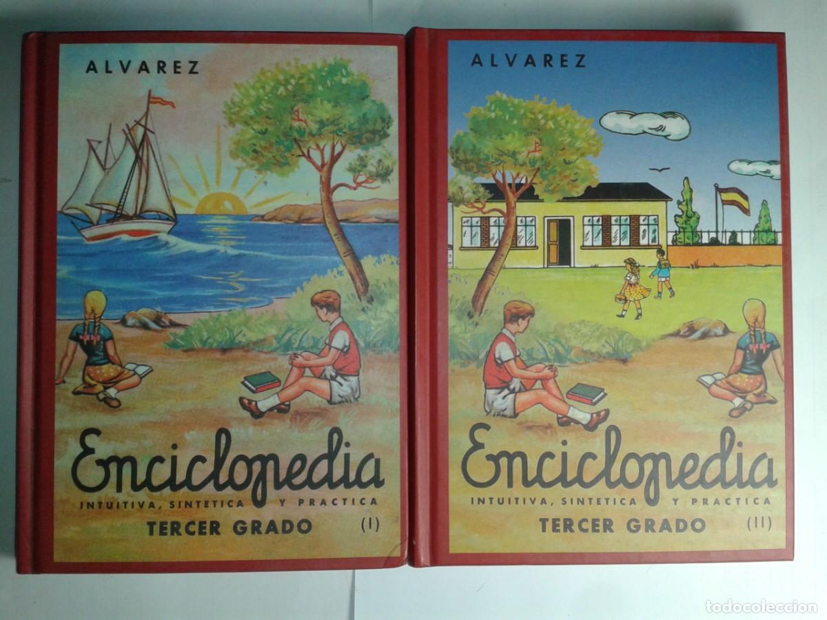Libri di seconda mano: ENCICLOPEDIA TERCER GRADO (I) y (II) 2003 ALVAREZ 1&ordf; EDICI&Oacute;N EDAF FACSIMIL DE 1966 MI&Ntilde;ON