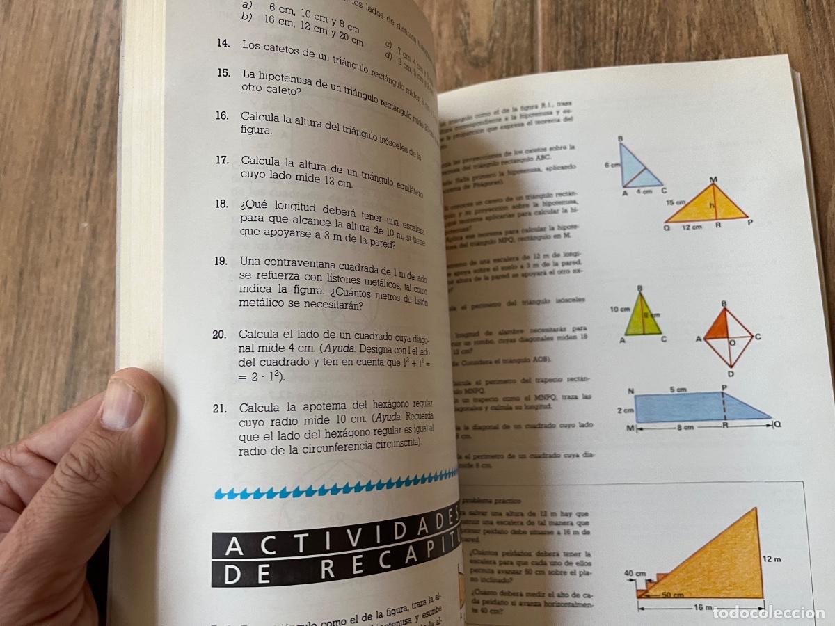 Libros de segunda mano: LIBRO DE TEXTO MATEMATICAS 7 EGB PITAGORAS SM - Foto 7