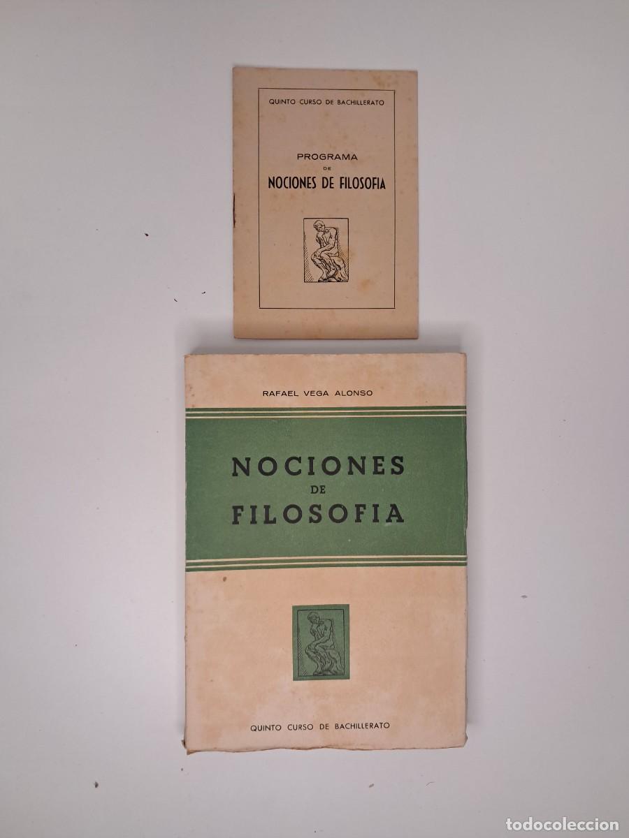 Libri di seconda mano: Lote 4 libros Bachillerato a&ntilde;os 50 con programas