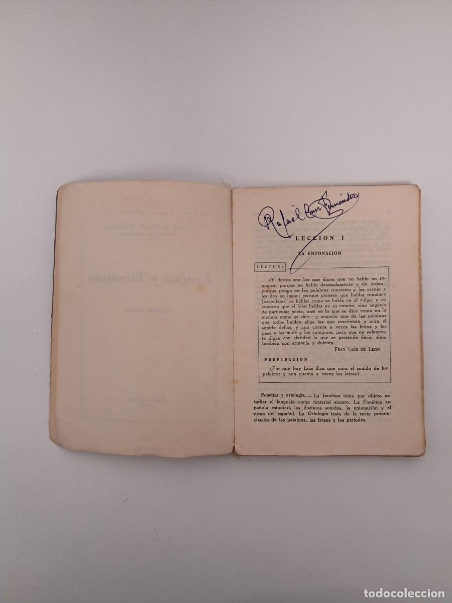 Libros de segunda mano: Lote 4 libros Bachillerato a&ntilde;os 50 con programas - Foto 9