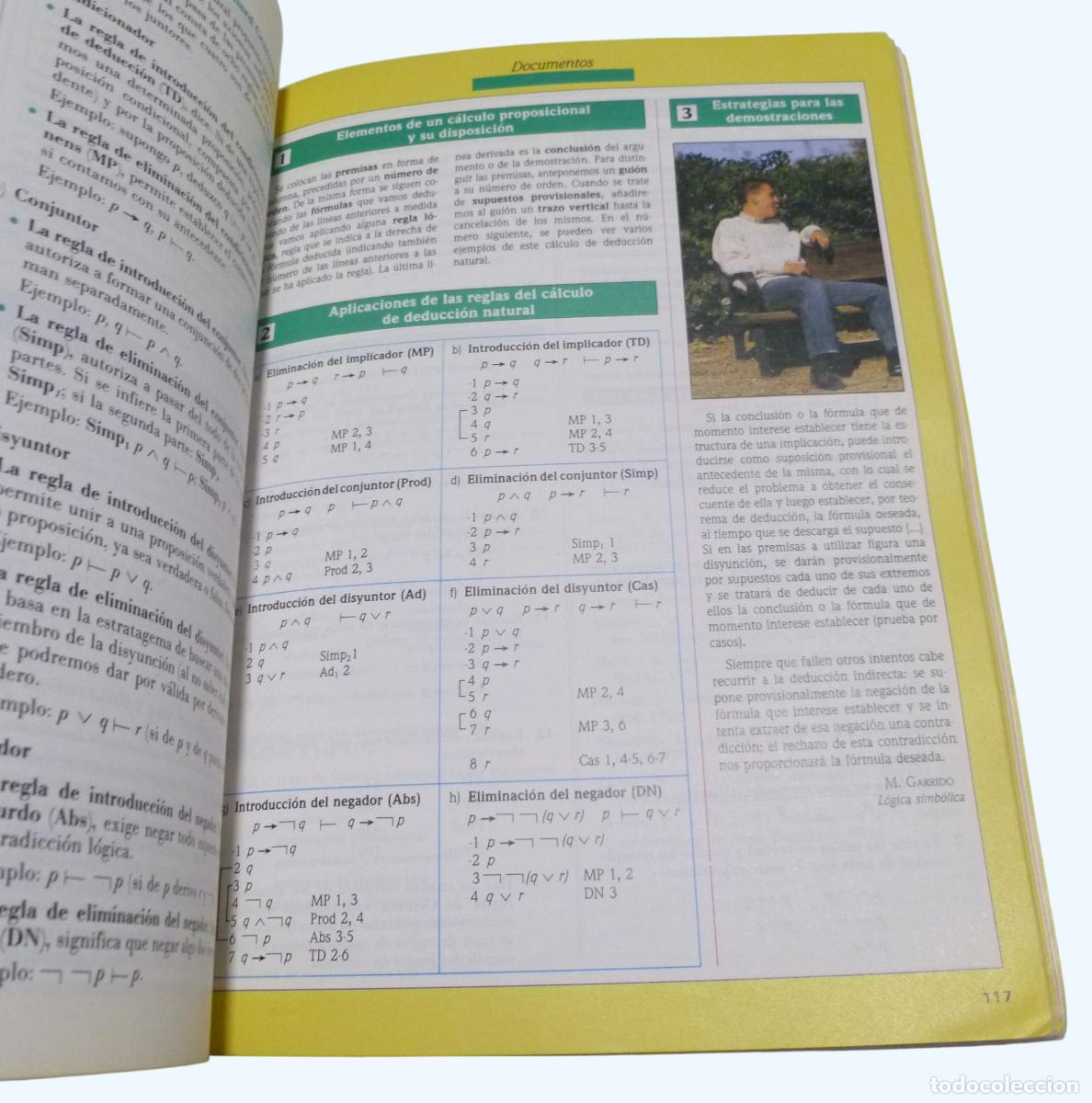 Libros de segunda mano: Libro de texto - Filosof&iacute;a BUP 3. Santillana - Foto 3