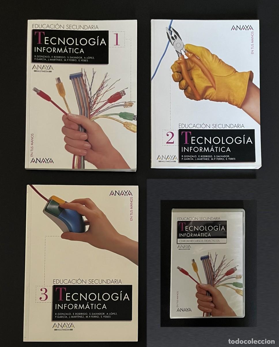 Libros de segunda mano: Pack Tecnolog&iacute;a 1-3 ESO Anaya + CD Extra
