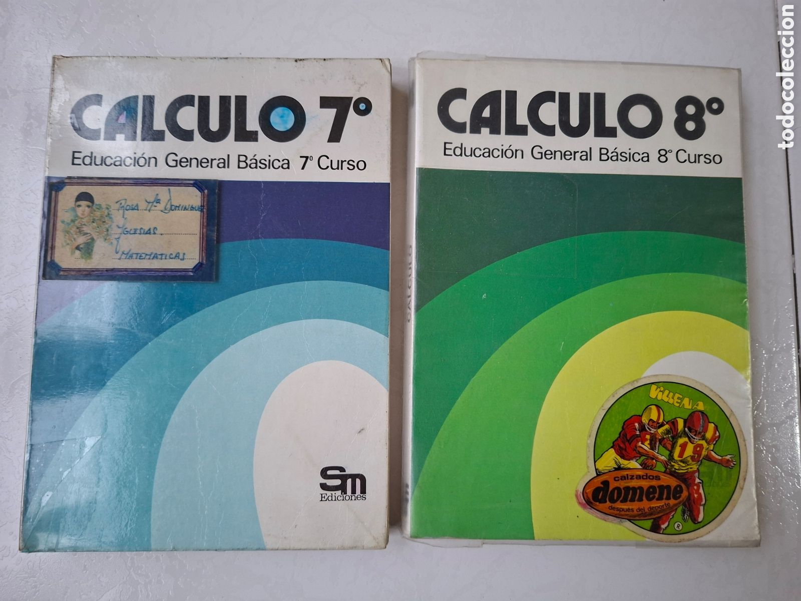 Libros de segunda mano: C&aacute;lculo 7&ordm; y 8&ordm; EGB por Jacinto Mart&iacute;nez y otros de Ediciones SM en Madrid 1973