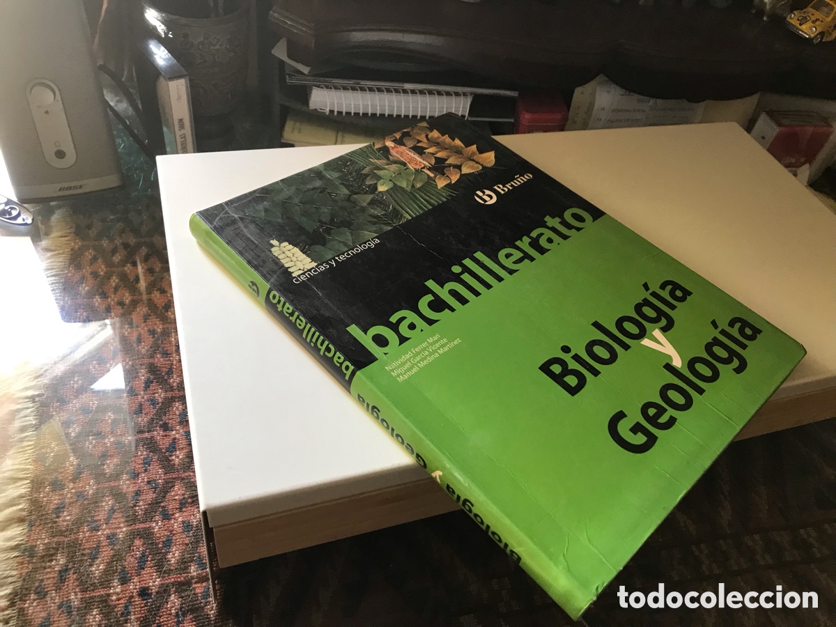Libros de segunda mano: Biolog&iacute;a y geolog&iacute;a. Bachillerato. Bru&ntilde;o. Natividad Ferrer