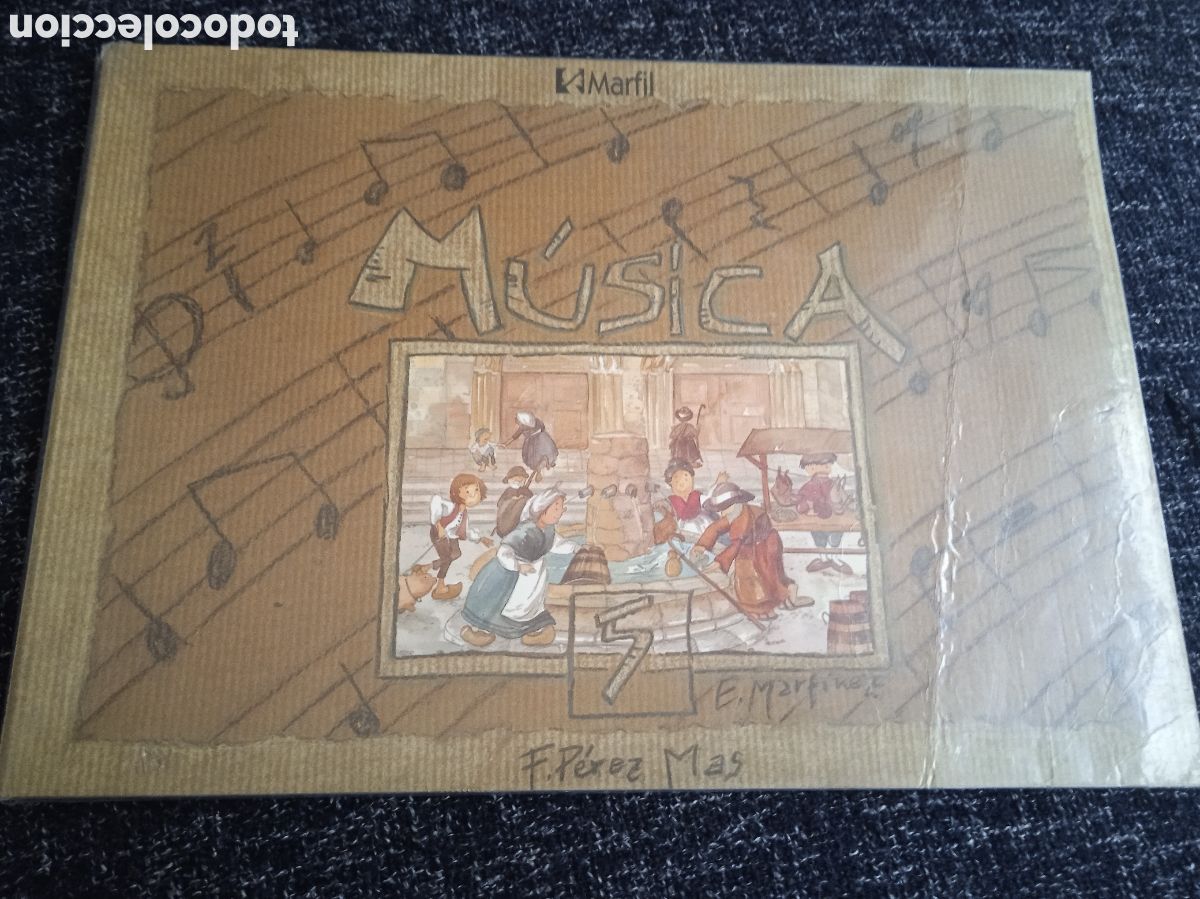Libros de segunda mano: musica -5. - 5&ordm; curso educacion primaria / FERNANDO PEREZ MAS, -ALCOY 1995