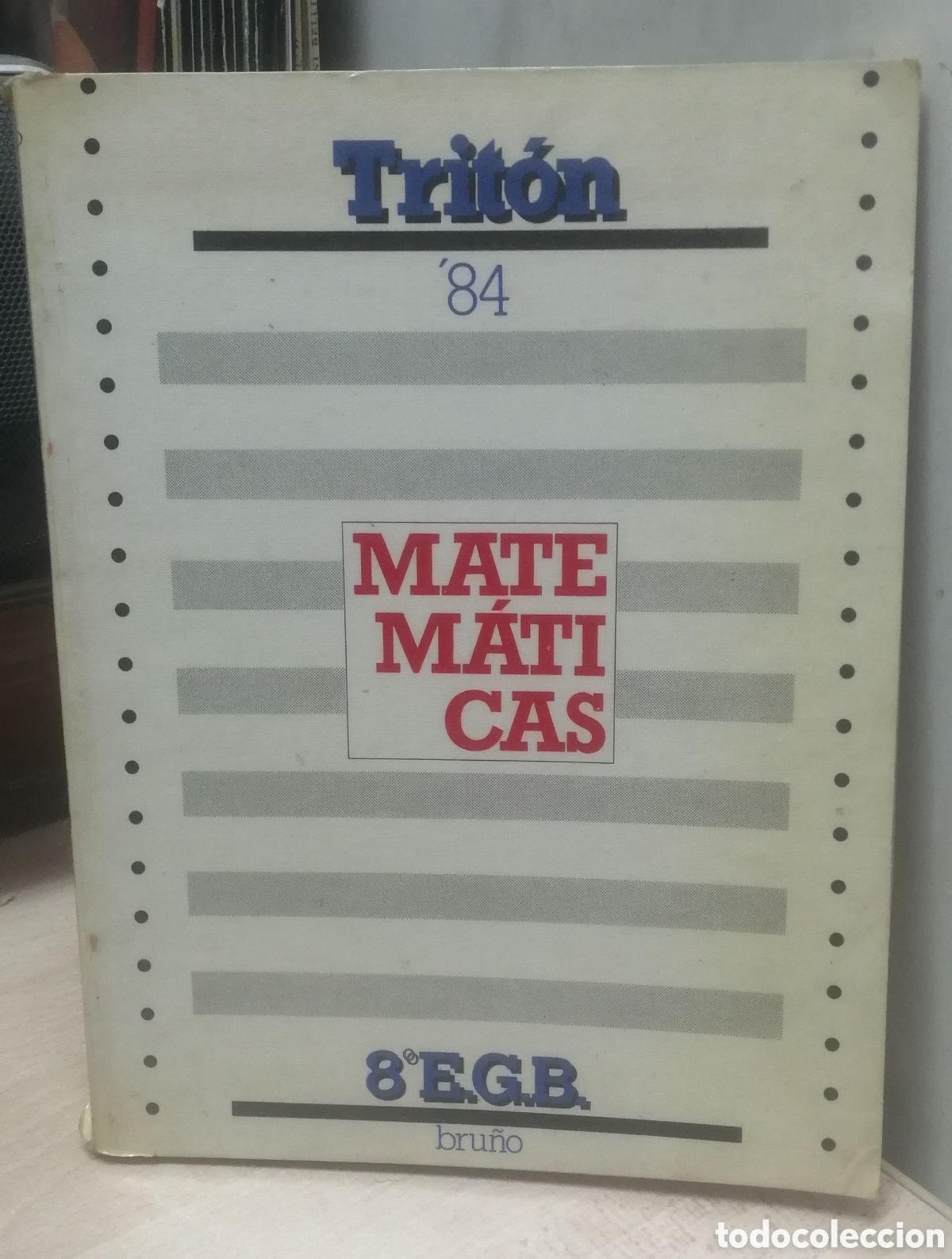 Livros em segunda m&atilde;o: Matem&aacute;ticas Trit&oacute;n 84 Editorial Bru&ntilde;o 1984 Sin escribir!