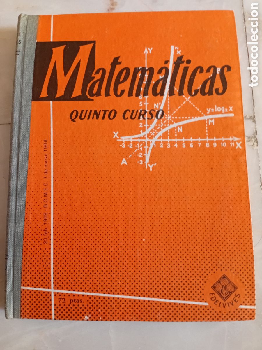 Libros de segunda mano: MATEMATICAS 5 CURSO. 1970 - Foto 1