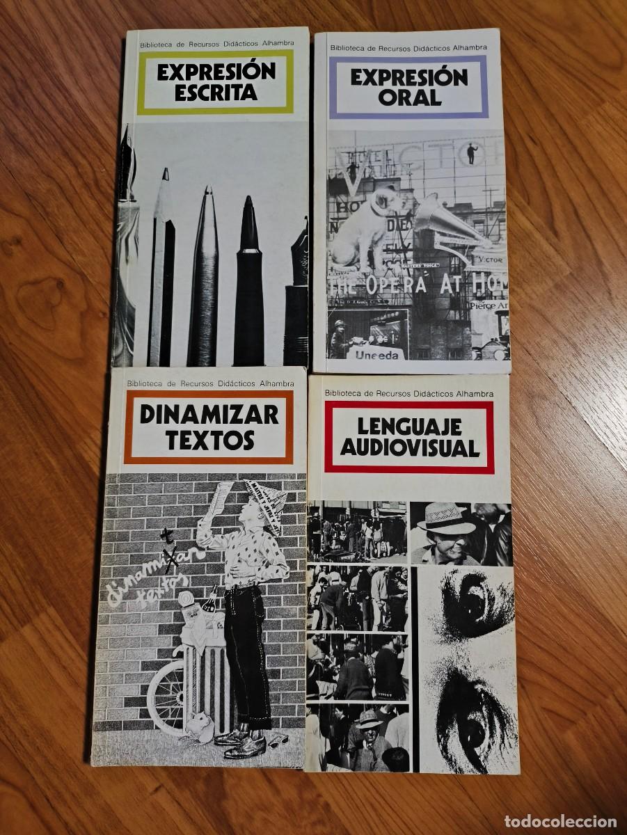 Libros de segunda mano: Lote 4 Libros: Biblioteca de Recursos Did&aacute;cticos Alhambra