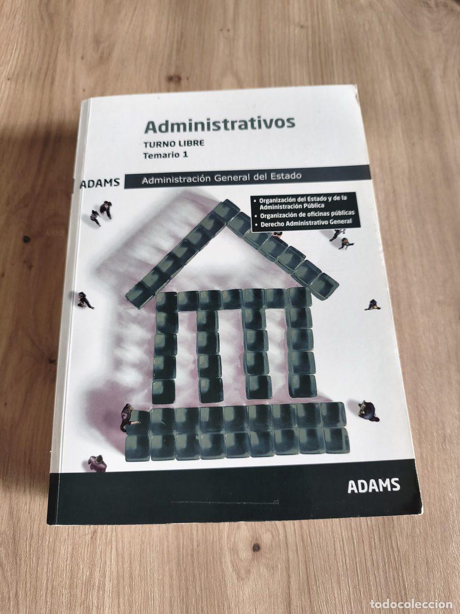 Libros de segunda mano: Administrativos Turno libre Temario 1