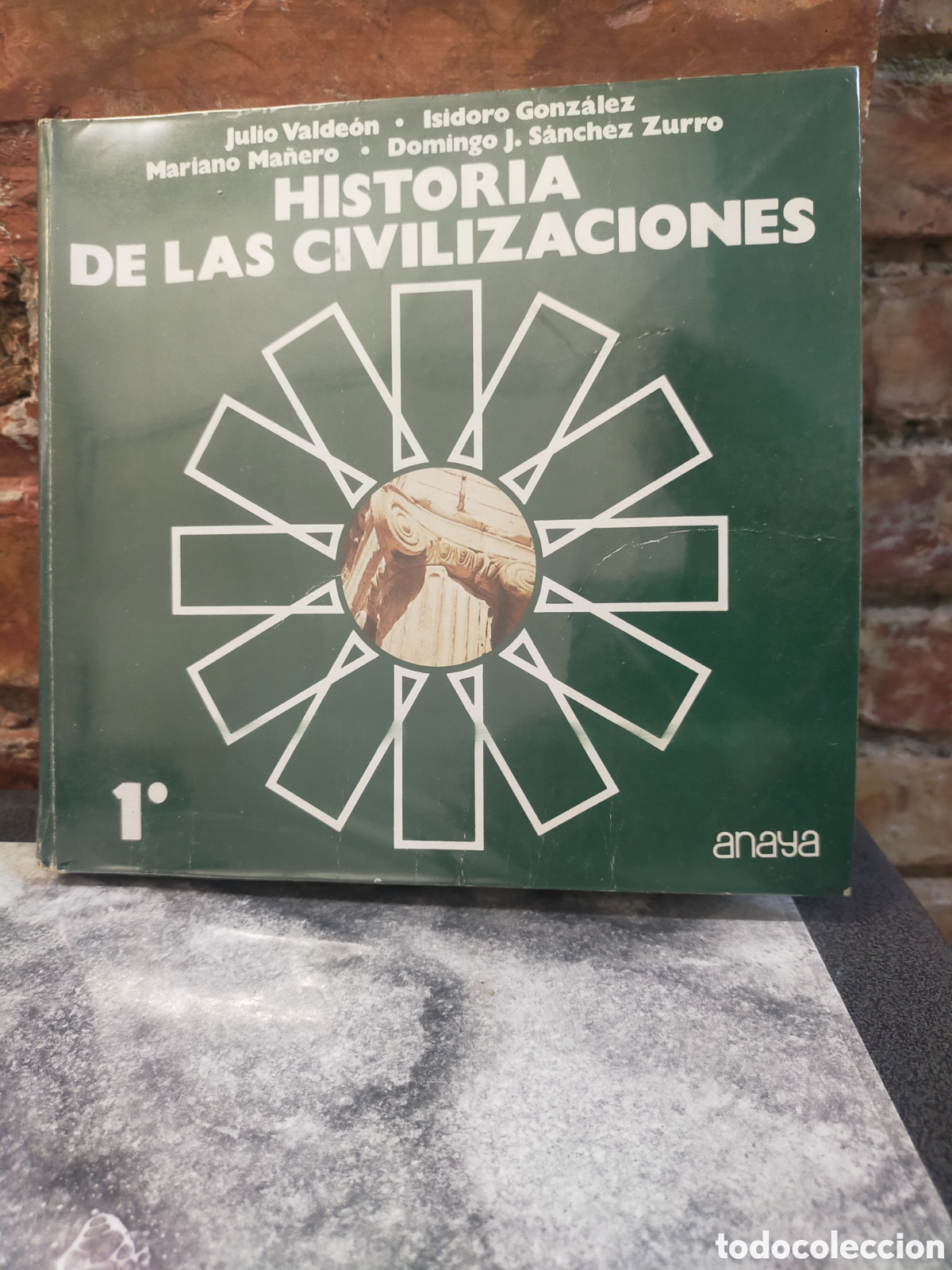 Libros de segunda mano: Libro texto Historia de las Civilizaciones y del Arte 1&ordm; BUP