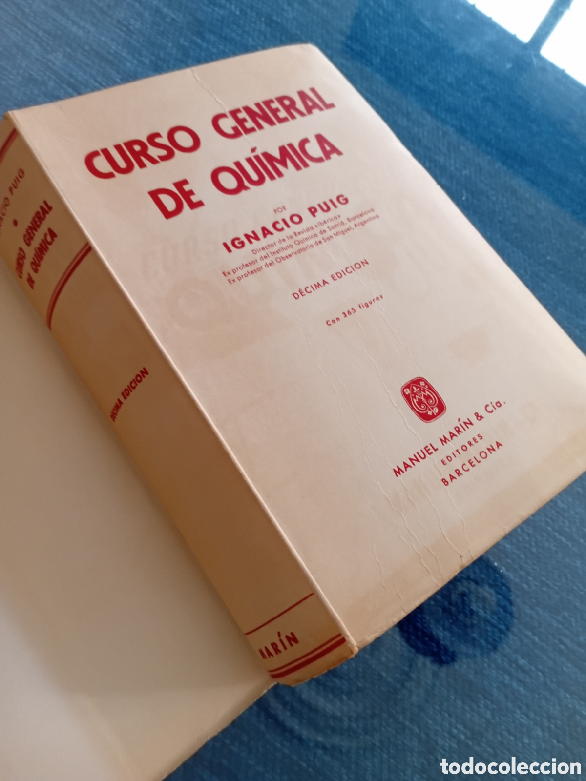Libros de segunda mano: IGNACIO PUIG, S. J. .- CURSO GENERAL DE QU&Iacute;MICA. - Foto 3