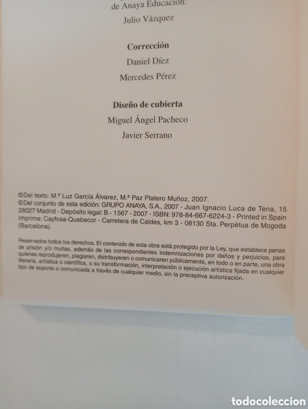 Libros de segunda mano: F&iacute;sica. Selectividad. Pruebas de 2007 - Foto 3