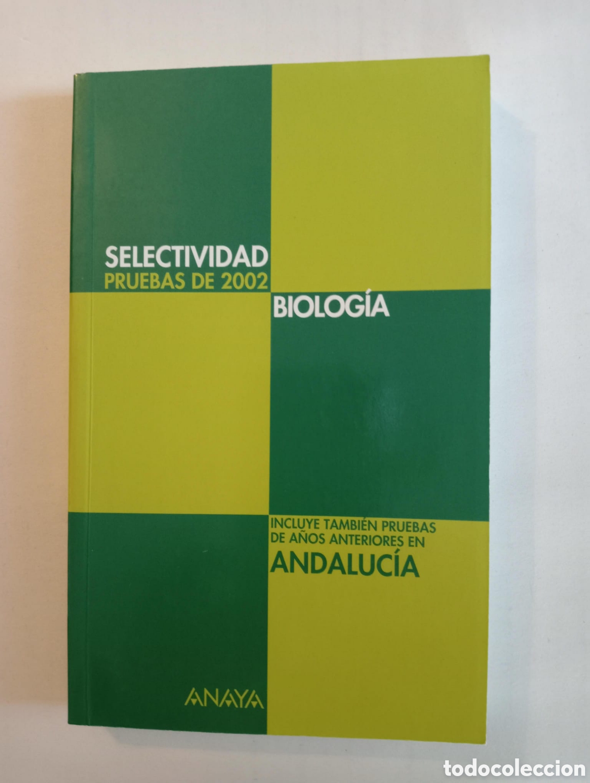 Libros de segunda mano: Biolog&iacute;a. Selectividad. Pruebas de 2002