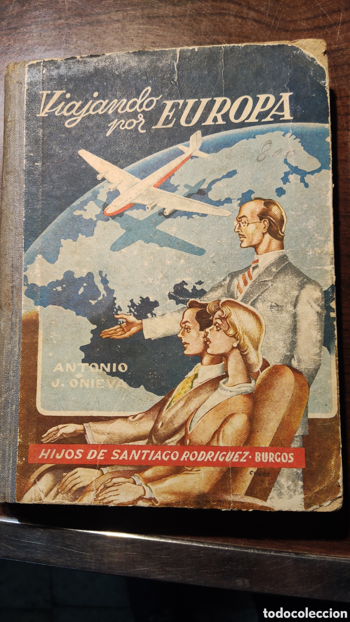 Libros de segunda mano: Libro escolar viajando por Europa