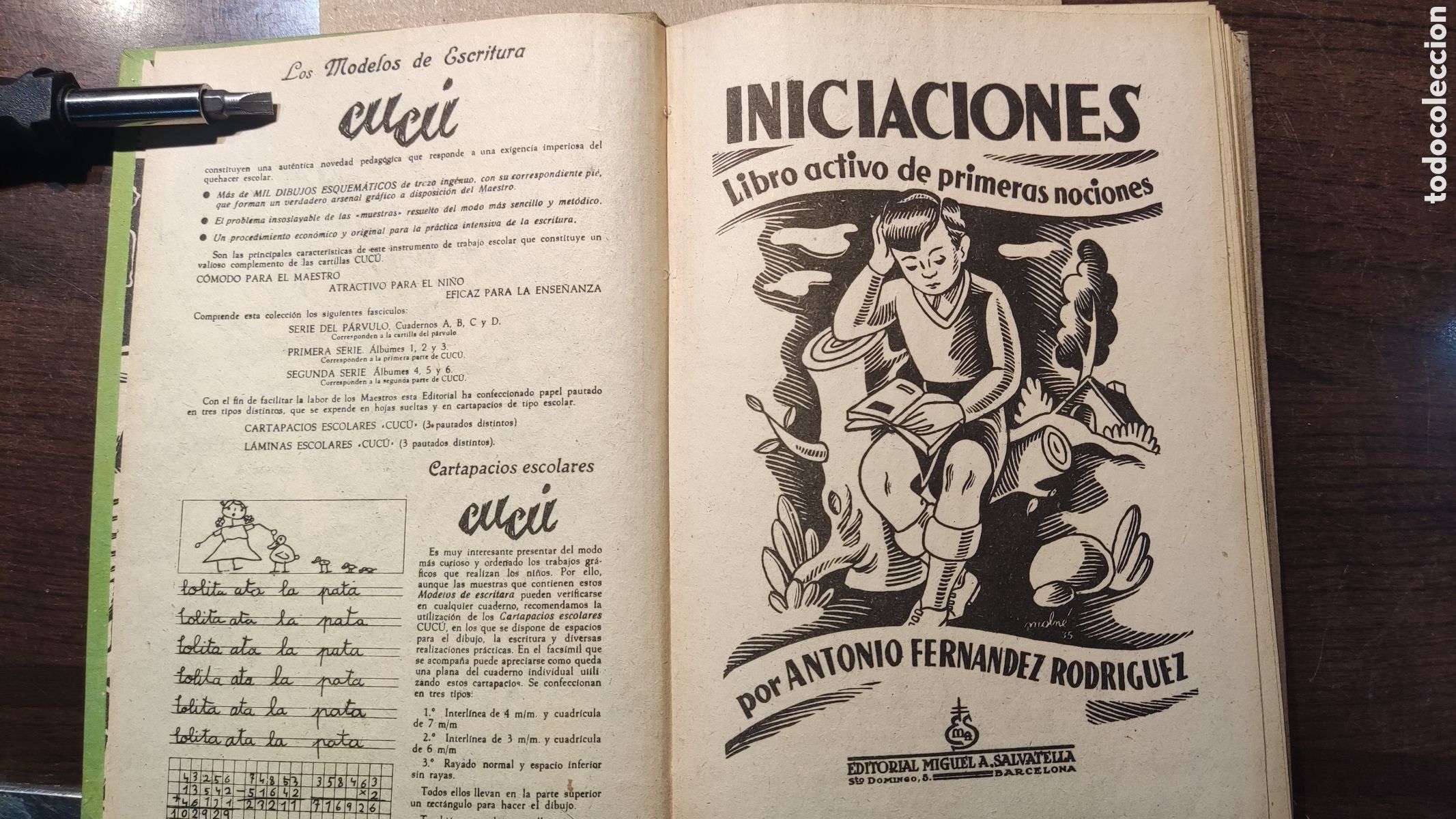 Libros de segunda mano: Libro escolar Iniciaciones - Foto 2
