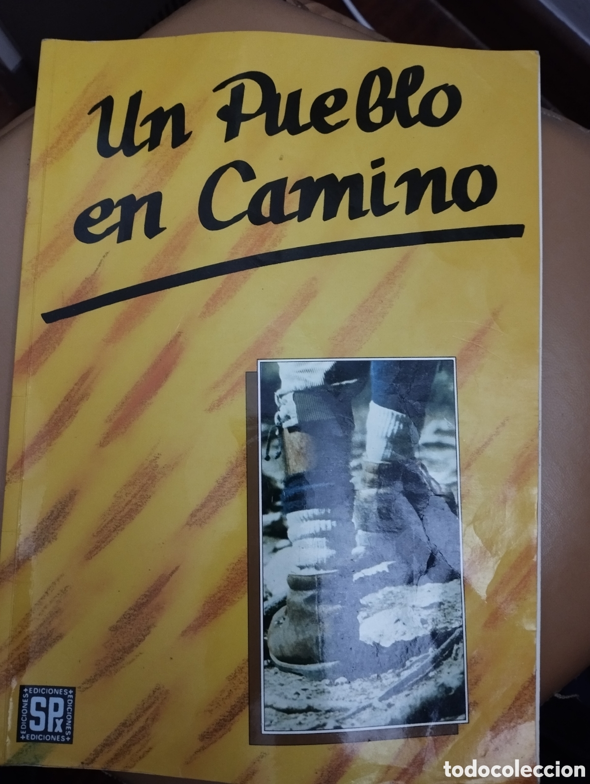 Libros de segunda mano: Libro de texto a&ntilde;o 1991 un Pueplo en Camino
