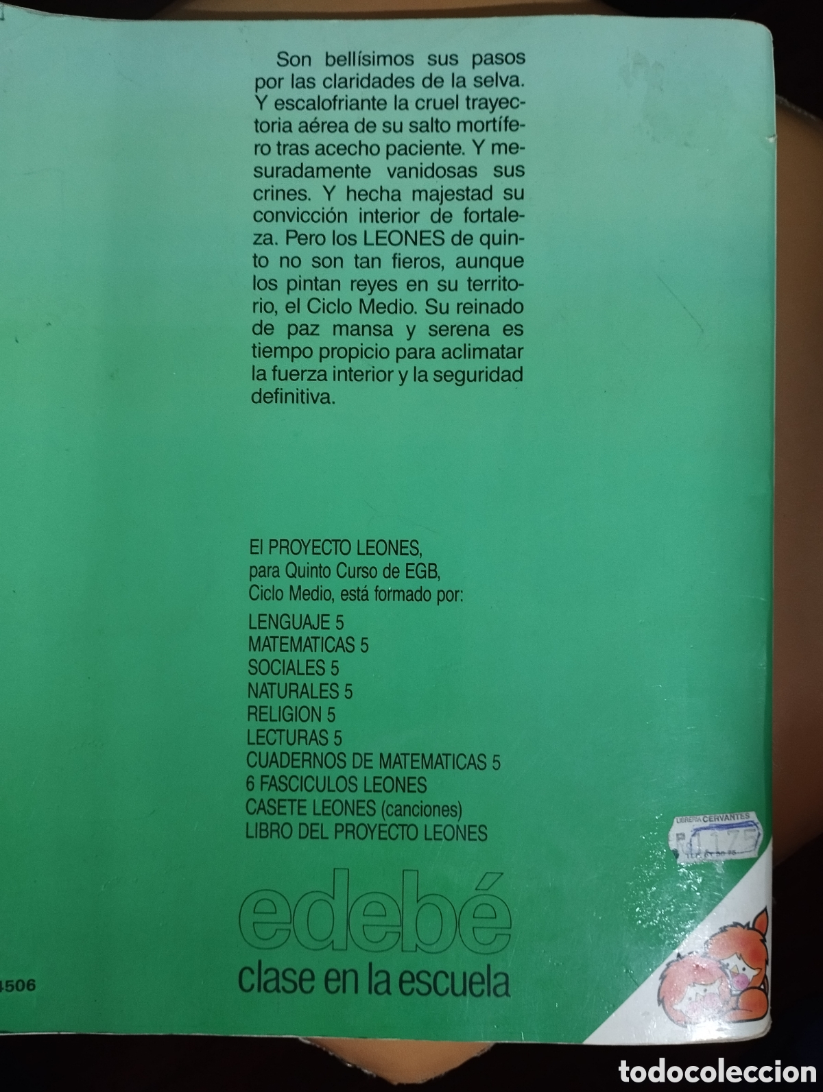 Libros de segunda mano: Libro de texto de 1976 de 1&deg; de E.G.B. lengua espa&ntilde;ola - Foto 4
