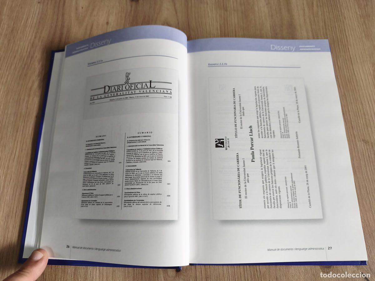 Libros de segunda mano: Manual de documents i llenguatge administratius - Foto 5