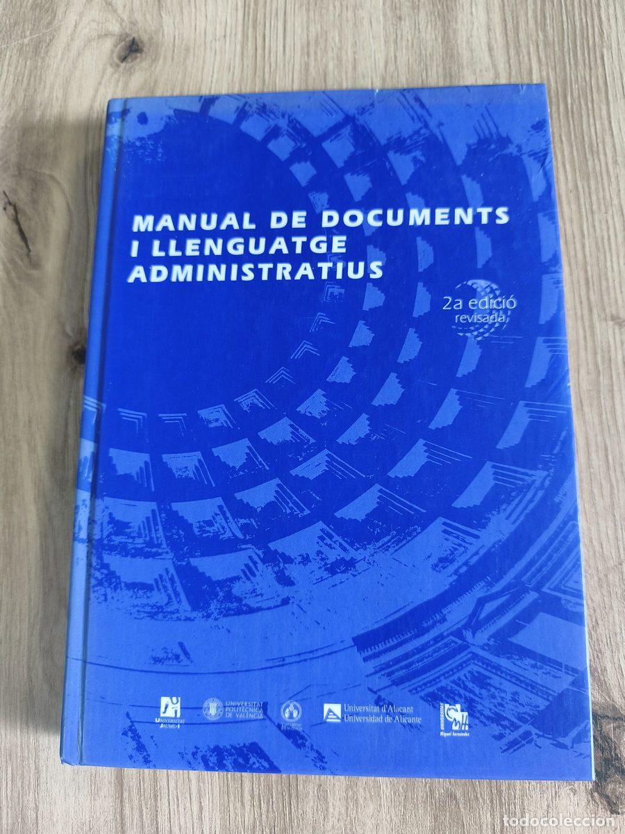 Libros de segunda mano: Manual de documents i llenguatge administratius