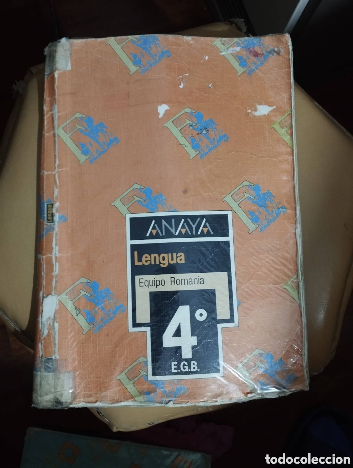 Libros de segunda mano: Libro de educaci&oacute;n general b&aacute;sica de 4 de lenguaje equipo Romania