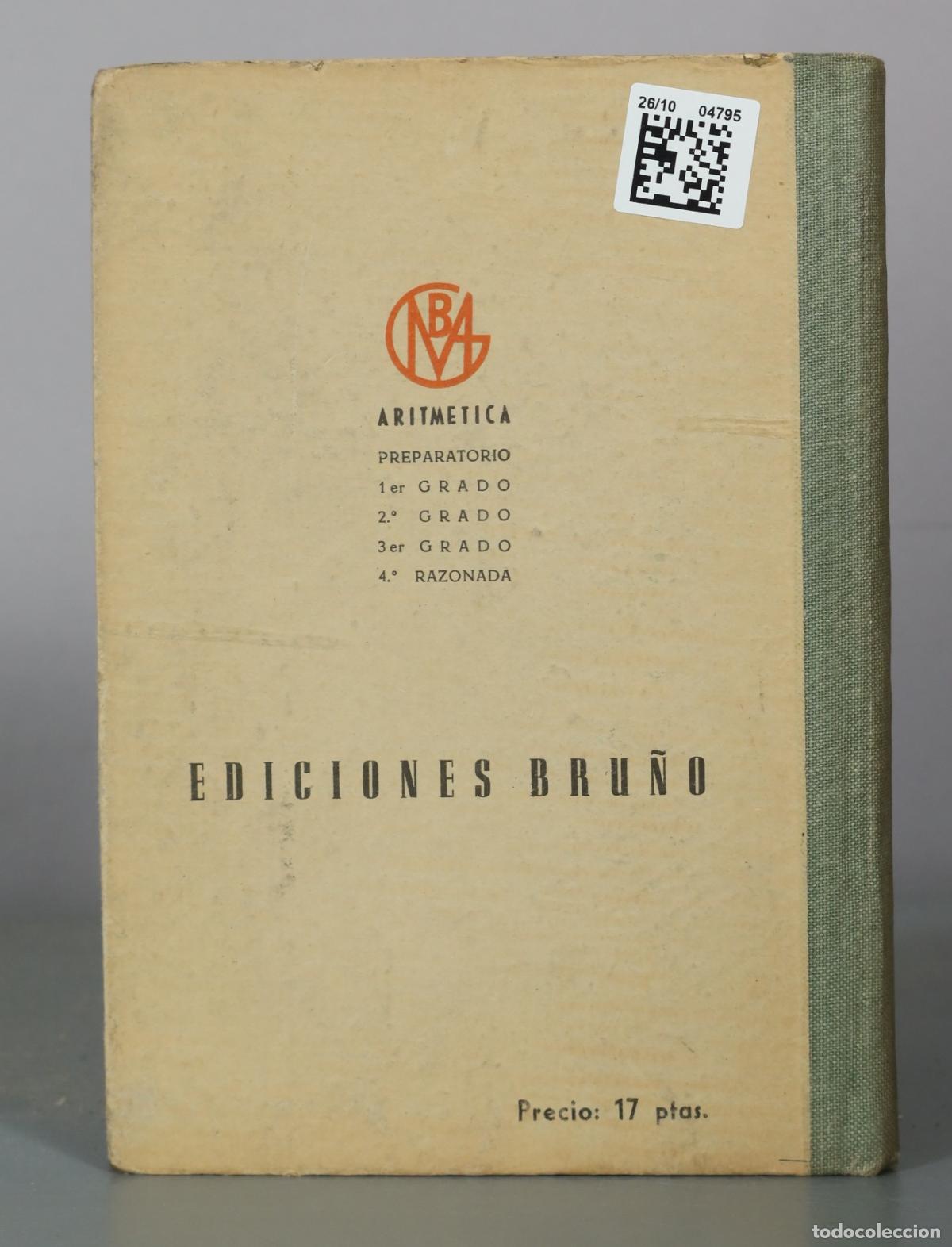 Libros de segunda mano: Aritm&eacute;tica - Primer Grado - Ediciones Bruno - Foto 2