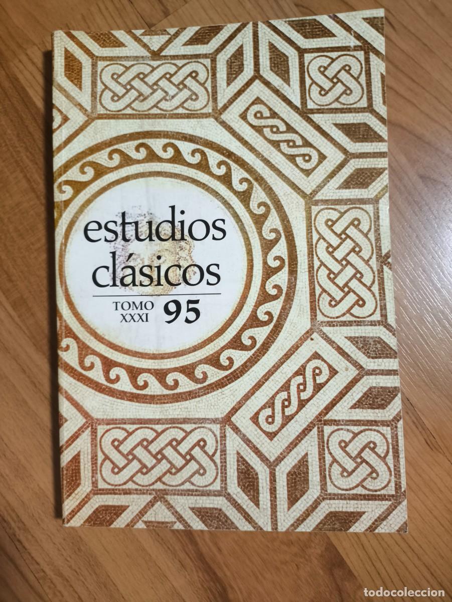 Libros de segunda mano: Revista Estudios Cl&aacute;sicos - Tomo XXXI (N&uacute;mero 95) - 1989