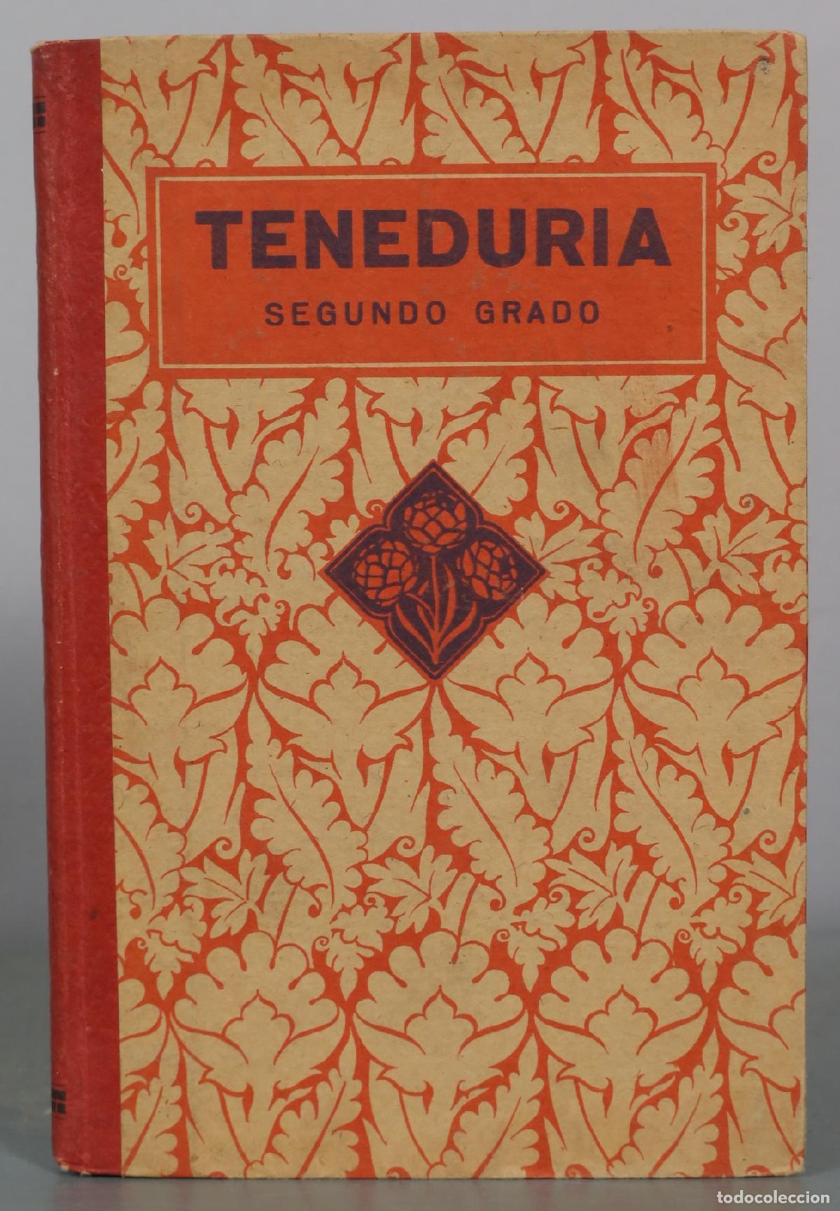 Libros de segunda mano: Teneduria - Segundo Grado