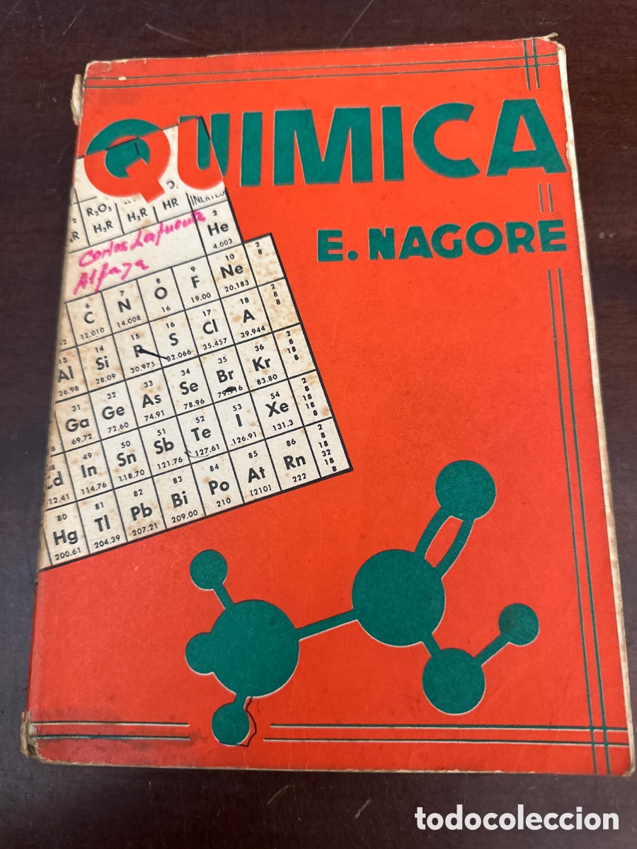 Libros de segunda mano: NAGORE G&Oacute;MEZ, Eduardo. Qu&iacute;mica. 5&ordm; Curso de Bachillerato : (Opci&oacute;n Ciencias)