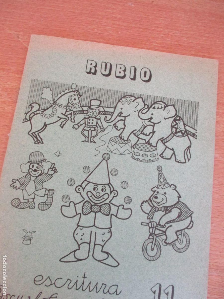 Libros de segunda mano: RUBIO ESCRITURA N&ordm;. 11. EDICIONES T&Eacute;CNICAS RUBIO.- 1984