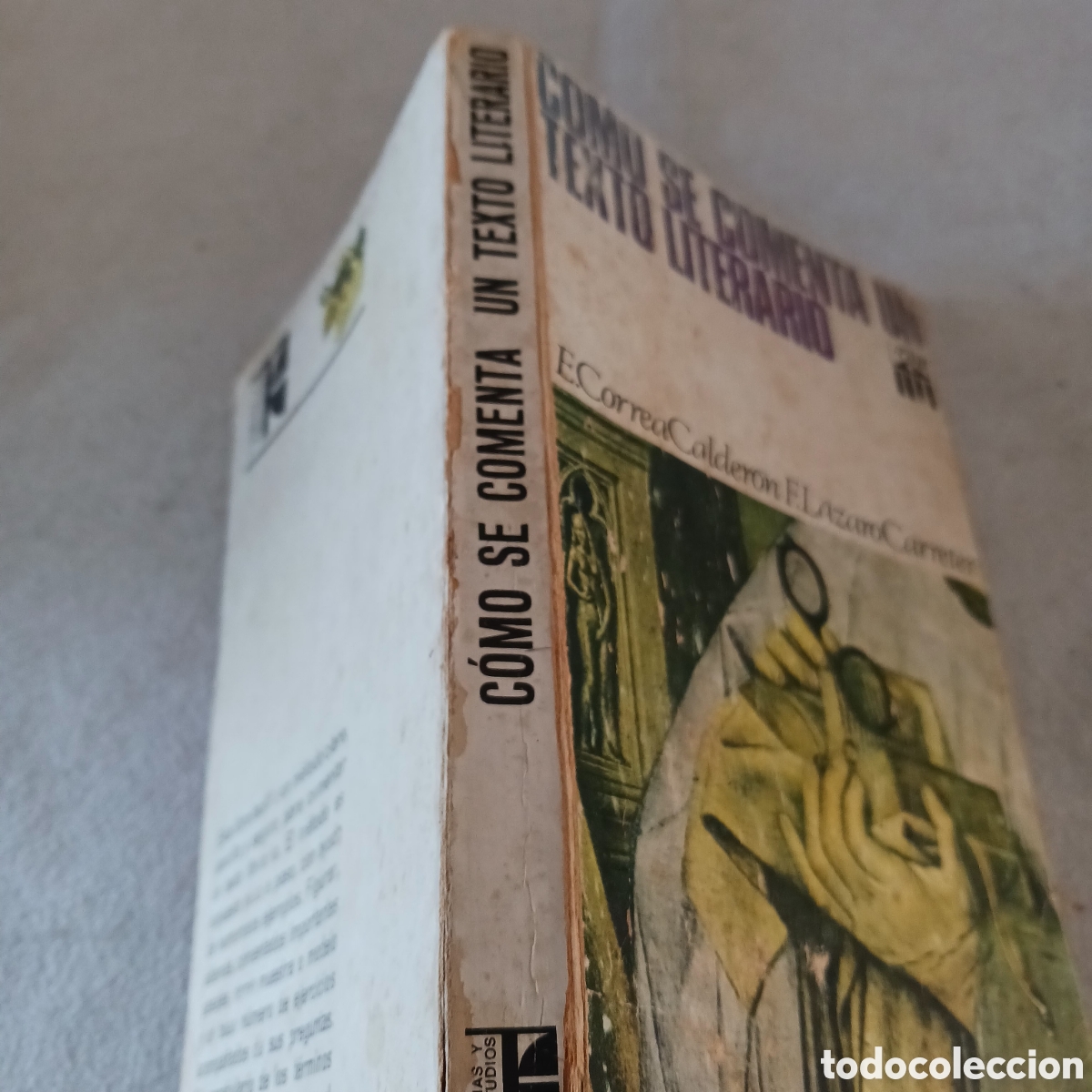 Libros de segunda mano: Como se comenta un texto literario de E Correa y E.Lazaro - Foto 2