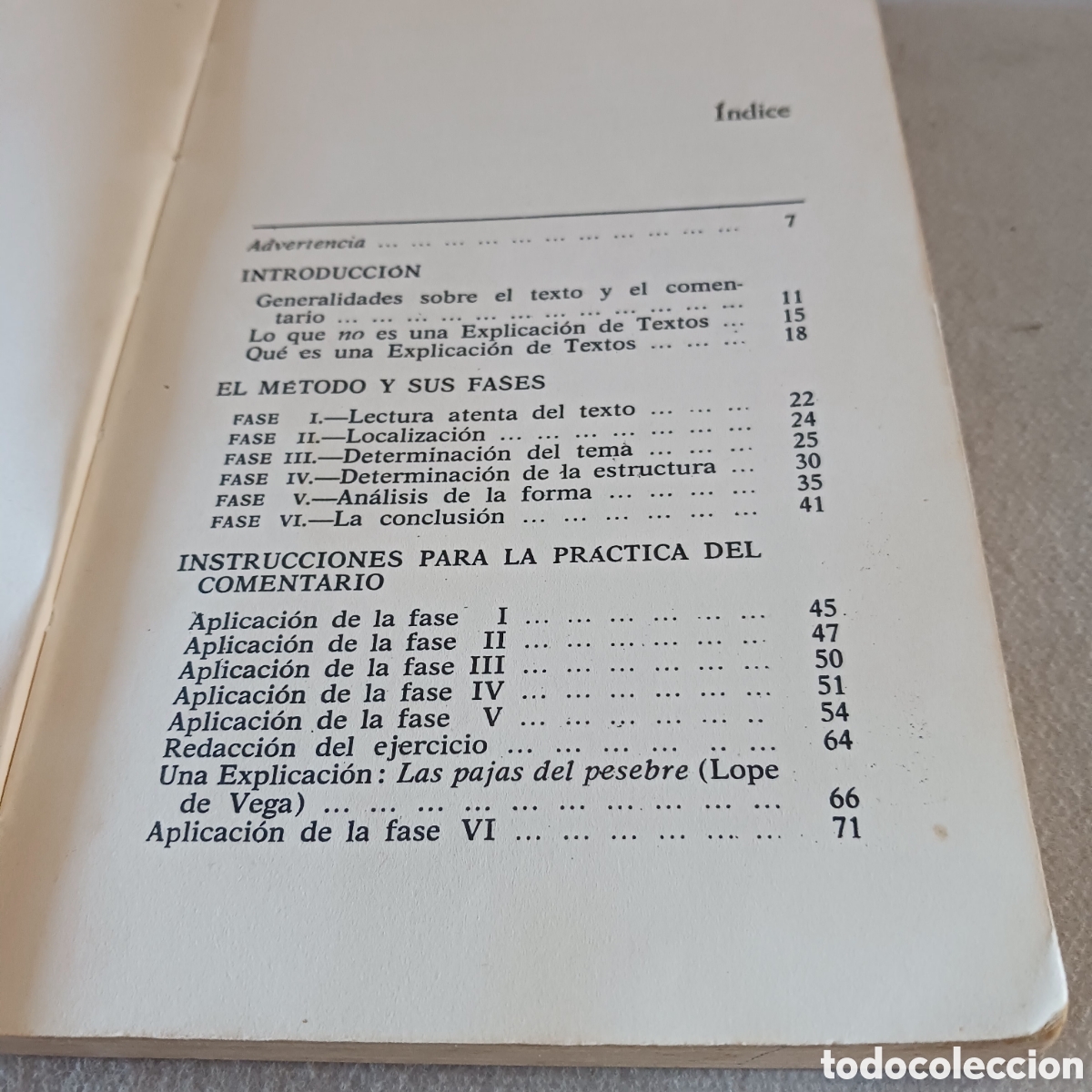 Libros de segunda mano: Como se comenta un texto literario de E Correa y E.Lazaro - Foto 6