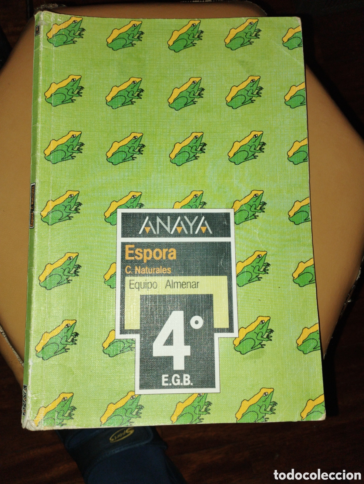 Libros de segunda mano: Libro de texto de EGB 4 ciencias naturales Espora
