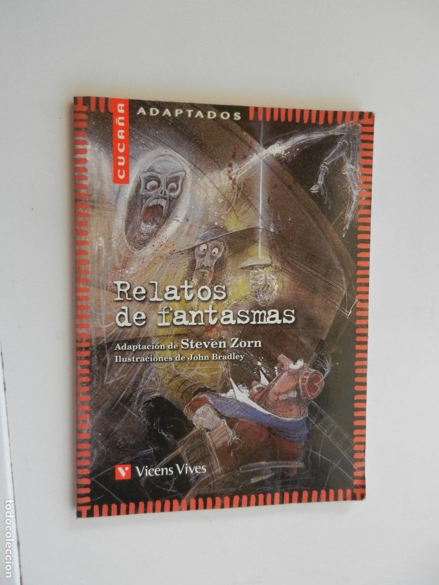 Libros de segunda mano: RELATOS DE FANTASMAS - STEVEN ZORN . VICENS VIVES - ADAPTADOS CUCA&Ntilde;A