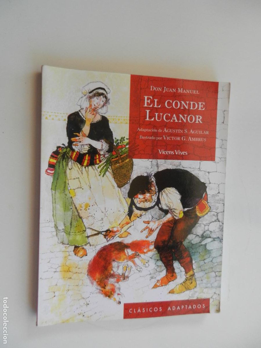 Libros de segunda mano: DON JUAN MANUEL , EL CONDE LUCANOR - VICENS VIVES - CLASICOS ADAPTADOS -