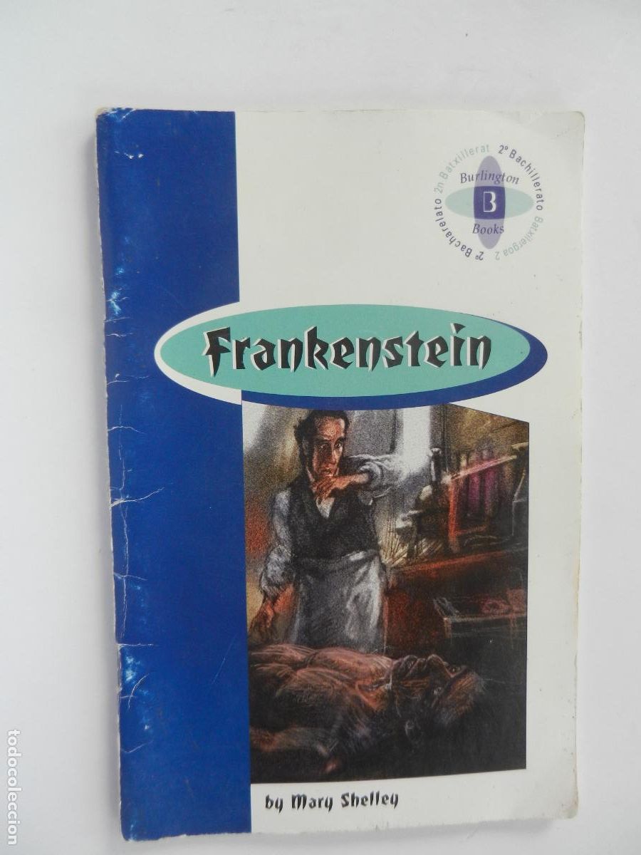 Libros de segunda mano: FRANKENSTEIN - BY MARY SHELLEY - BURLINGTON BOOKS 2&ordm; BACHILLERATO