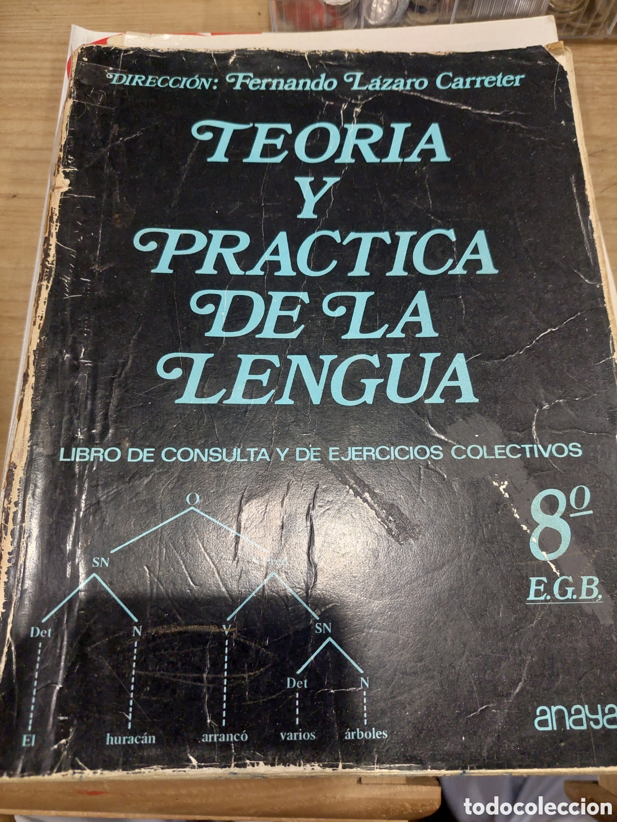 Libros de segunda mano: 8 EGB TEORIA Y PATRICA DE LA LENGUA ANAYA 8 EGB
