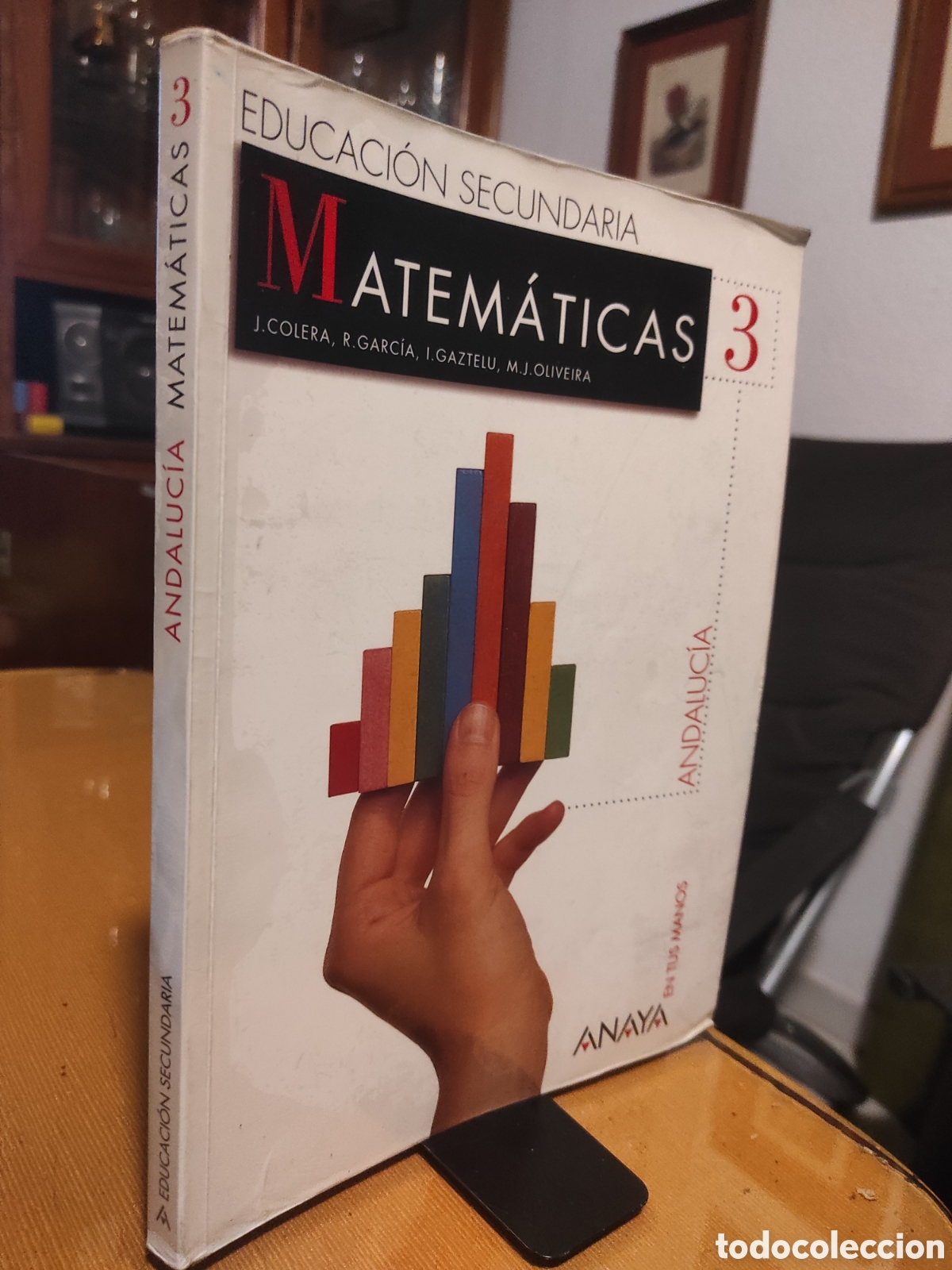 Libros de segunda mano: MATEM&Aacute;TICAS 3 3&ordm; ESO SECUNDARIA. ANAYA 2003. LIBRO DE TEXTO, ESCOLAR (B) (PEDIDO MINIMO 10&euro;)