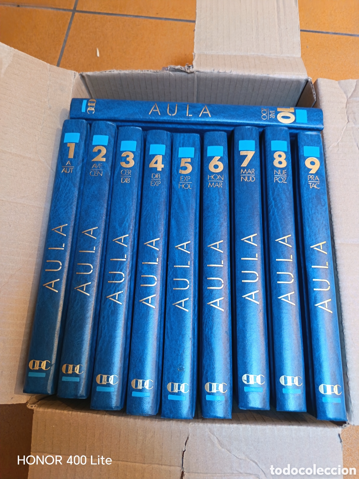 Second hand books: Aula enciclopedia del estudiante 10 Tomos