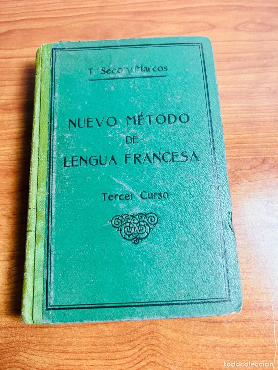 Libros de segunda mano: Nuevo M&eacute;todo de Lengua Francesa - Tercer Curso (Segunda Edici&oacute;n, 1929)