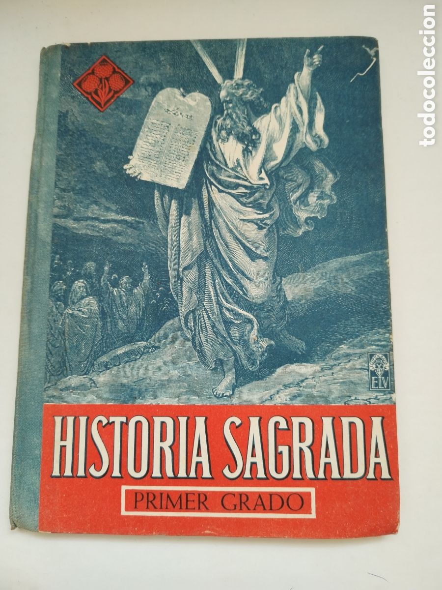 Libros de segunda mano: HISTORIA SAGRADA PRIMER GRADO/LU&Iacute;S VIVES