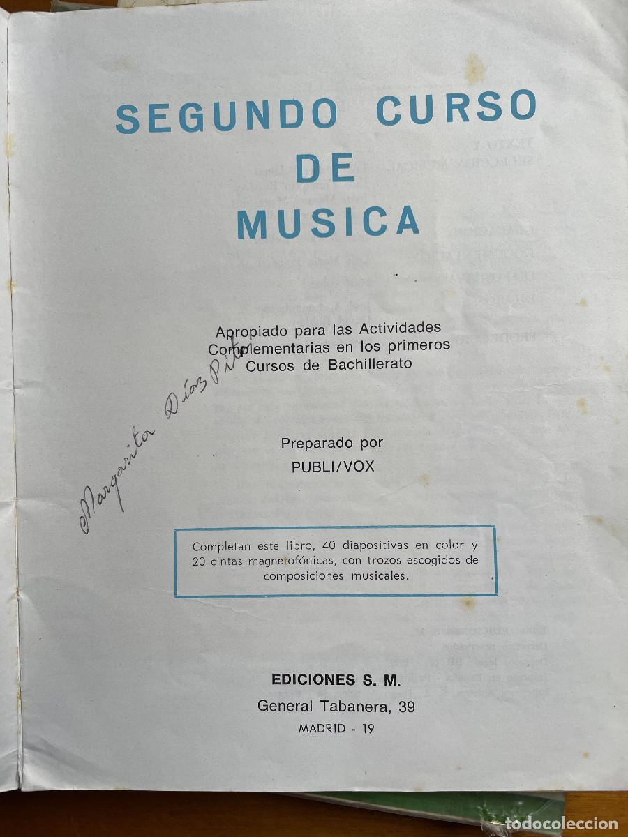 Libros de segunda mano: LOTE 4 libros educativos de M&uacute;sica - Foto 8