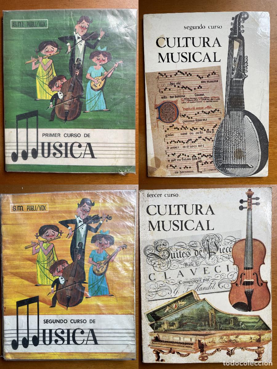 Libros de segunda mano: LOTE 4 libros educativos de M&uacute;sica