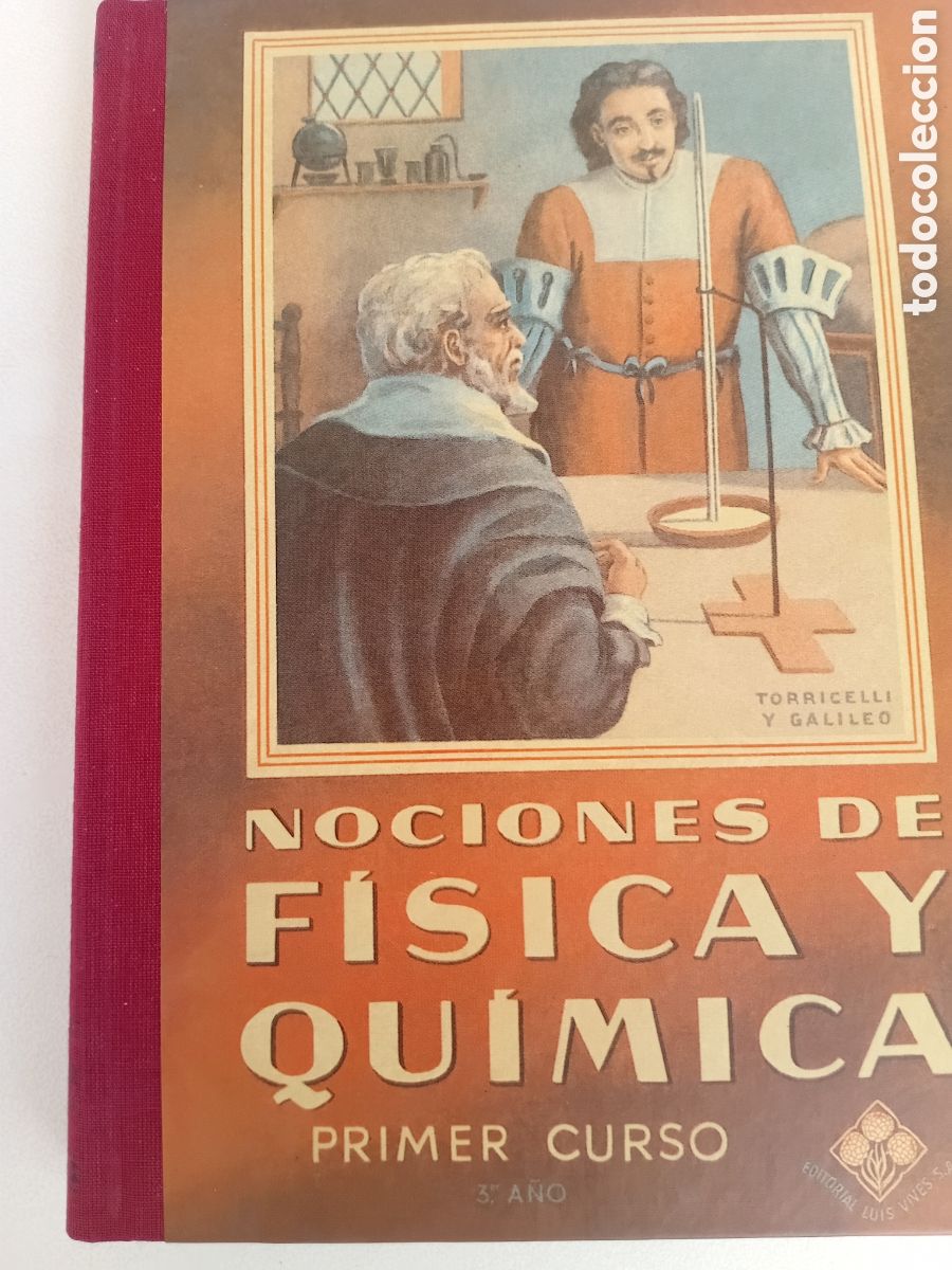 Libros de segunda mano: NOCIONES DE F&Iacute;SICA Y QU&Iacute;MICA - PRIMER CURSO - EDITORIAL LUIS VIVES S.A.
