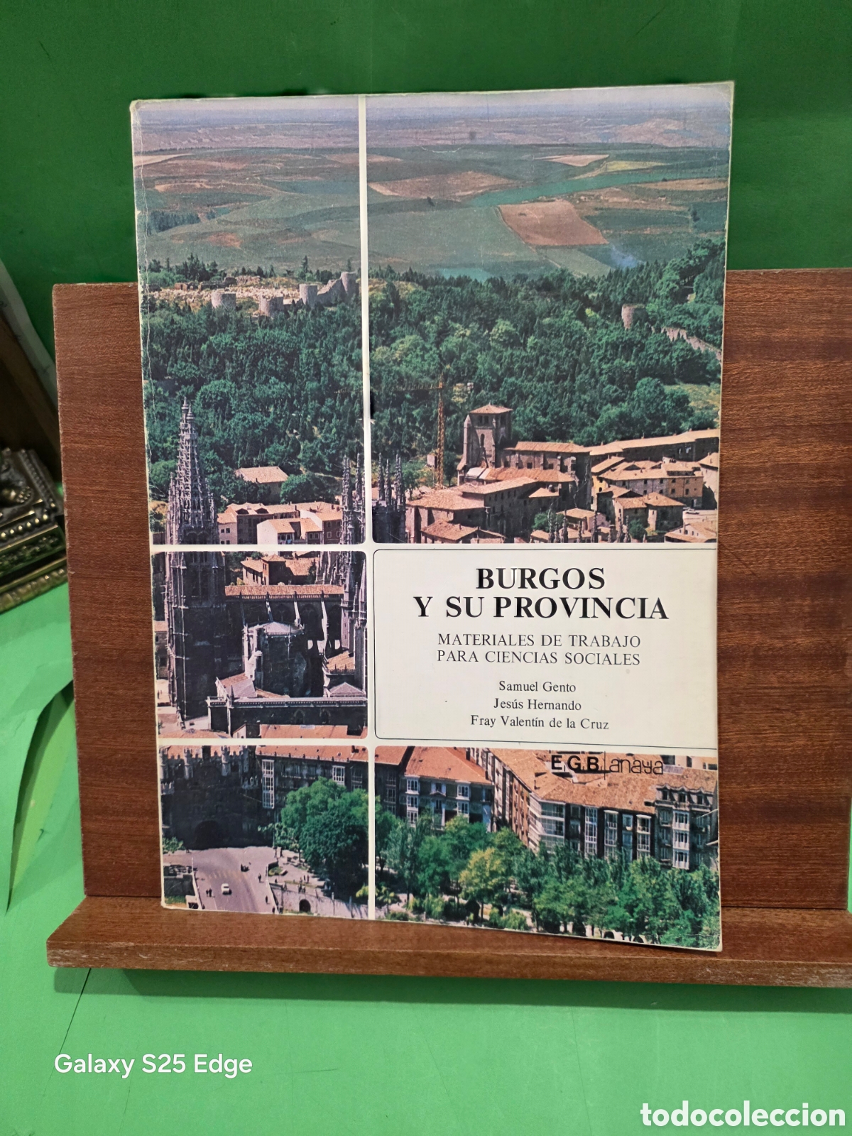 Libros de segunda mano: &rdquo;&rdquo;BURGOS Y SU PROVINCIA&rdquo;&rdquo;...MATERIALES DE TRABAJO PARA CIENCIAS SOCIALES...VV. AA...E. ANAYA...1983.