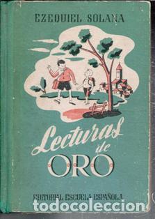Libros de segunda mano: Lecturas de oro, Ezequiel Solana