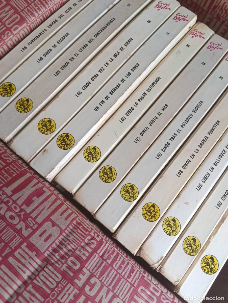 Libros de segunda mano: Colecci&oacute;n de libros de Los 5 - Foto 5