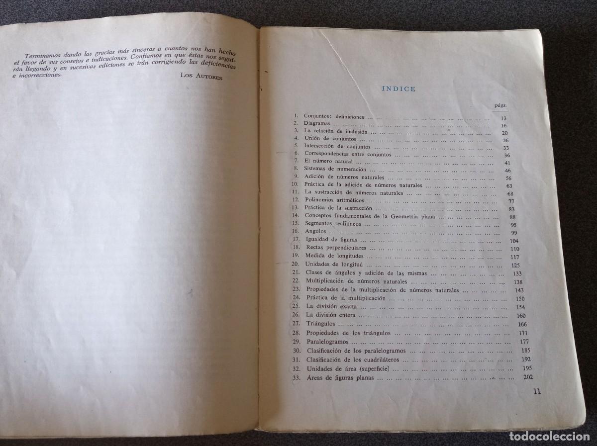 Libros de segunda mano: Matem&aacute;tica Moderna 1&ordm; S.M. - Foto 6