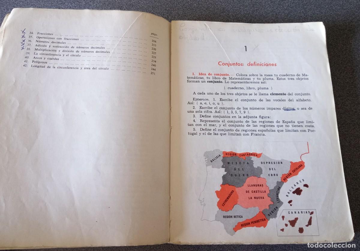 Libros de segunda mano: Matem&aacute;tica Moderna 1&ordm; S.M. - Foto 7