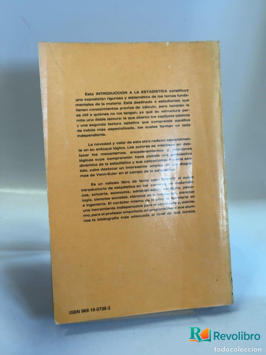 Libros de segunda mano: Introducci&oacute;n a la estad&iacute;stica - Thomas H. Wonnacott, Ronald J. Wonnacott - Foto 2